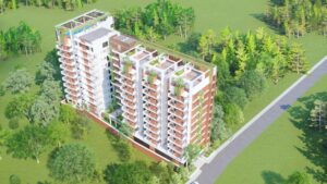 Modern apartment complex by Green Trust Housing in Dhaka