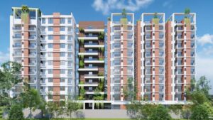 Modern apartment complex by Green Trust Housing in Dhaka