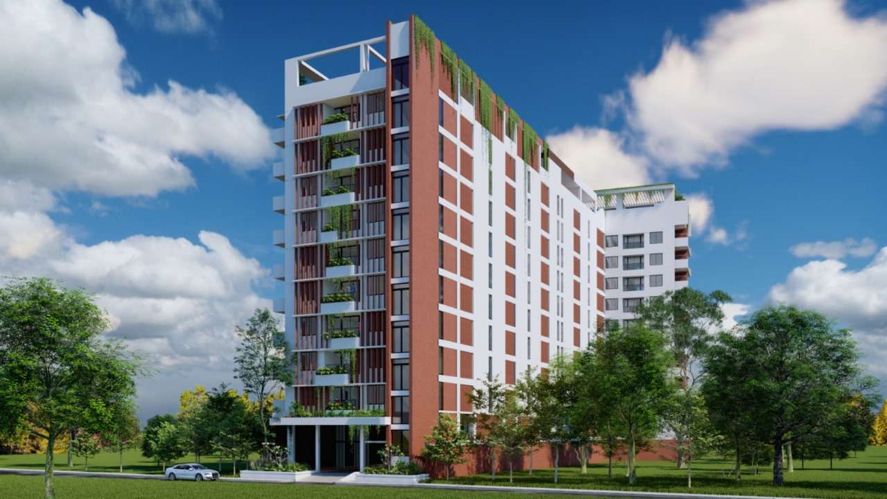 Modern apartment complex by Green Trust Housing in Dhaka