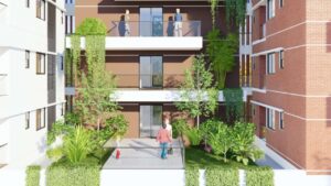 Modern apartment complex by Green Trust Housing in Dhaka